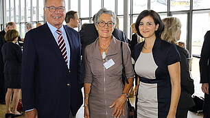 Prof. Randolf Rodenstock, Prof. Dr. Patricia East und Dr. Nese Sevsay-Tegethoff