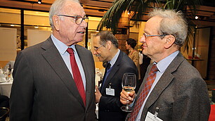 Randolf Rodenstock mit Franz Ruland