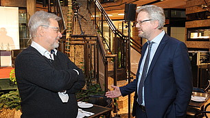 Die Referenten Marc Beise und Nils Goldschmidt