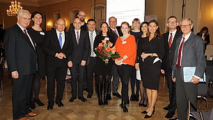 Gruppenfoto mit Referenten und Veranstaltern