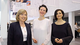 Hanni Nuspl, Tina Maier-Schneider und Nese Sevsay-Tegethoff