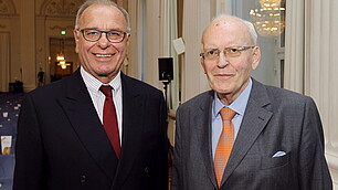 Prof. Randolf Rodenstock und Prof. Roman Herzog