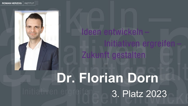3. Platz 2023: Dr. Florian Dorn