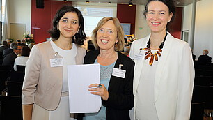 Das RHI-Team Dr. Nese Sevsay-Tegethoff, Hannelore Nuspl, Tina Maier-Schneider