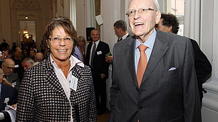 Dr. Uschi Rodenstock und Bundespräsident a.D. Prof. Herzog