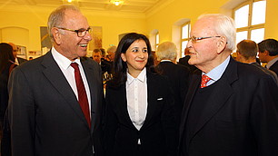 Prof. Rodenstock, Dr. Sevsay-Tegethoff und Prof. Herzog (v.l.)