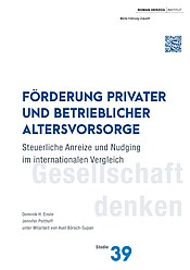 Förderung privater und betrieblicher Altersvorsorge