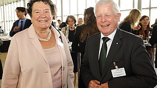 Prof. Dr. Dagmar Schipanski und Dr. Fritz  Kempter