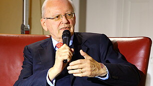 Bundespräsident a. D. Herzog im Gespräch