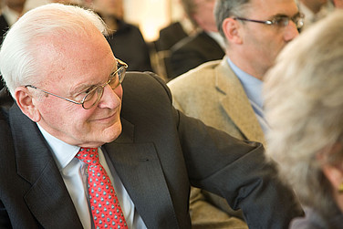 Neuem gegenüber stets offen zugeneigt – Bundespräsident a. D. Prof. Dr. Roman Herzog beim RHI im Mai 2008
