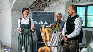 Tina Maier-Schneider und Martin Lang moderieren die Masterclass