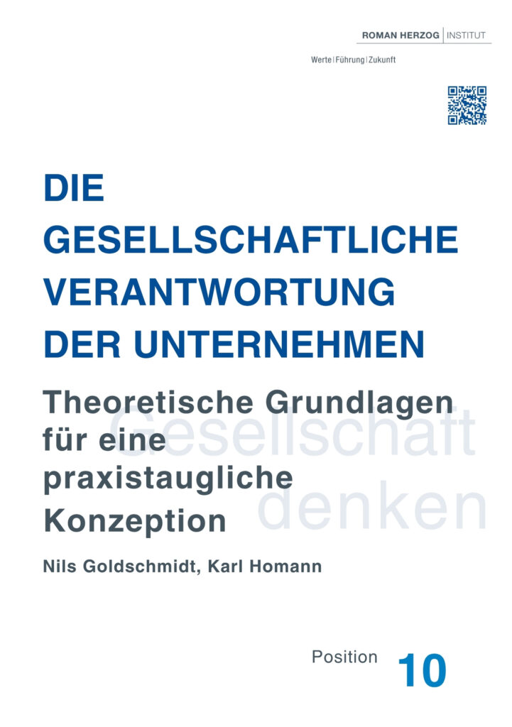 Die gesellschaftliche Verantwortung der Unternehmen